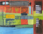 impressie van China, 2006, afm. 100x80